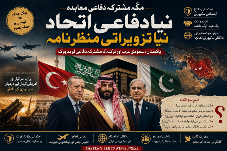 مکّہ مشترکہ دفاعی معاہدہ: پاکستان، سعودی عرب اور ترکیہ کے دفاعی اتحاد اور ایران و مشرقِ وسطیٰ پر اس کے ممکنہ اثرات۔